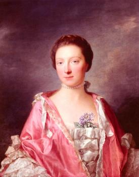阿蘭 雷姆賽 Portrait Of Elizabeth Gunning, Duchess Of Argyll